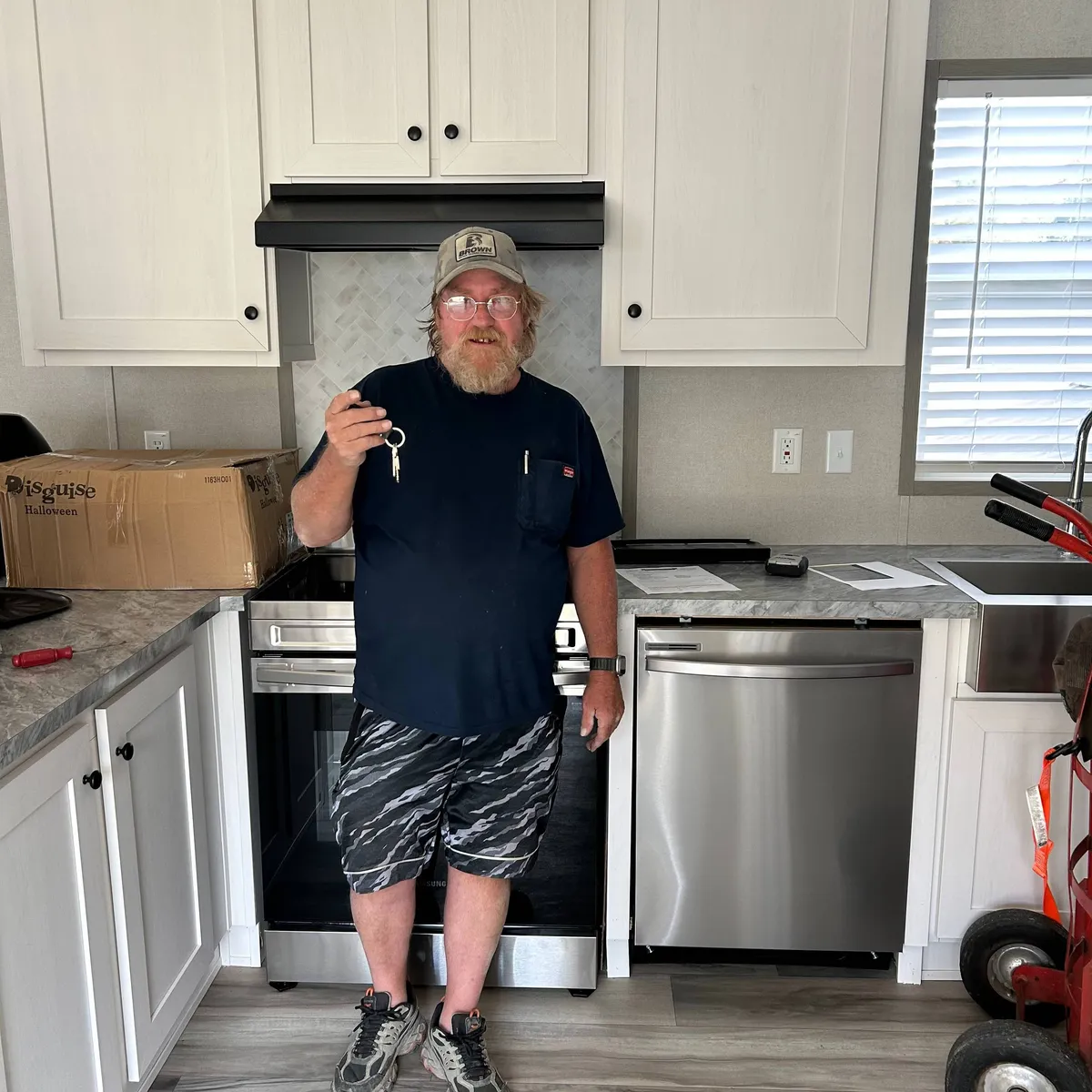 RICHARD D. welcome home image