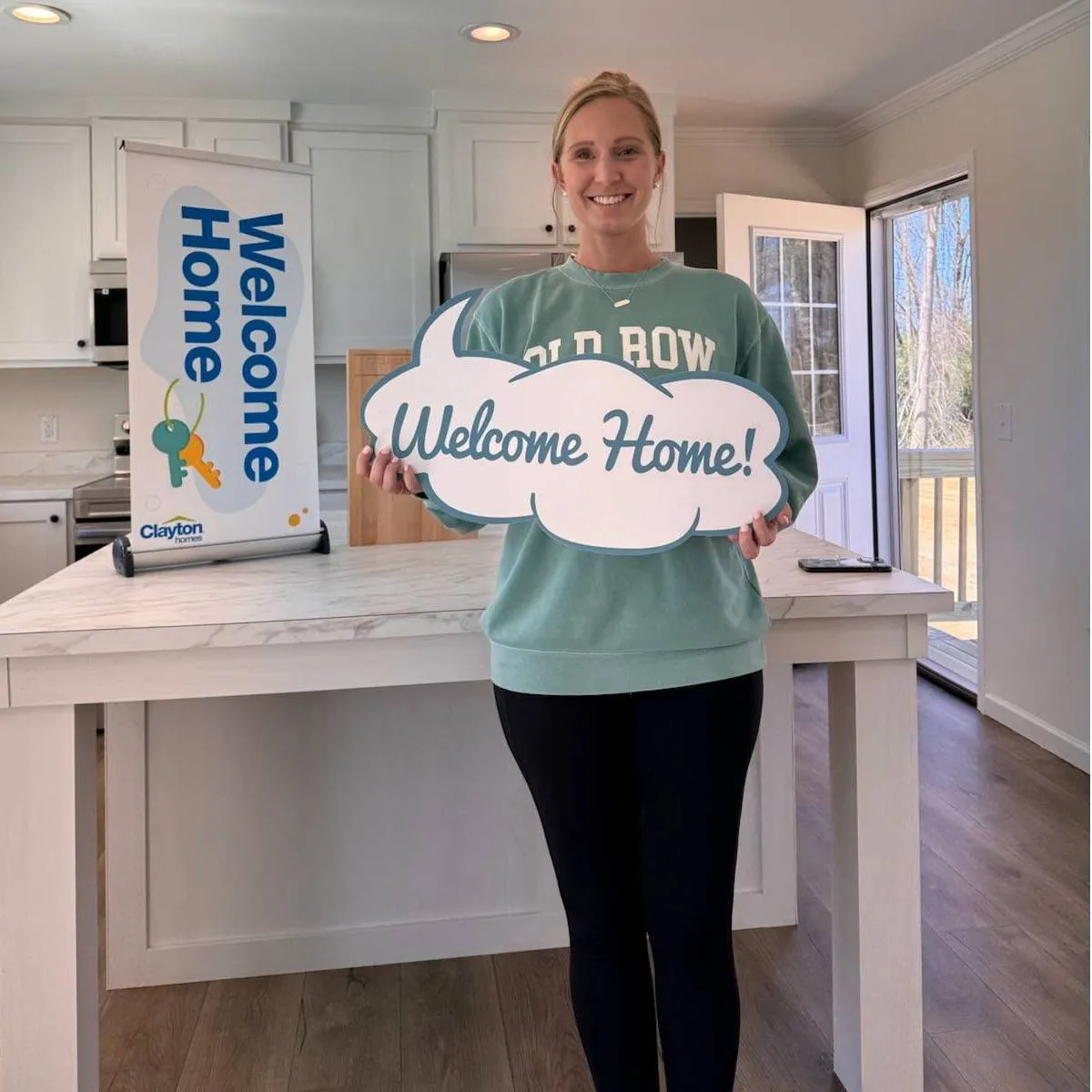 MORGAN H. welcome home image