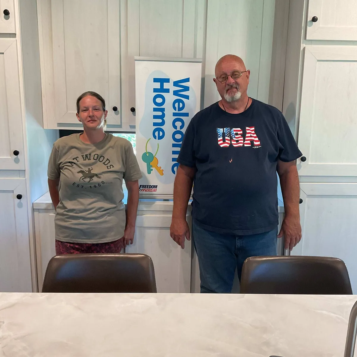 CHARLES D. welcome home image