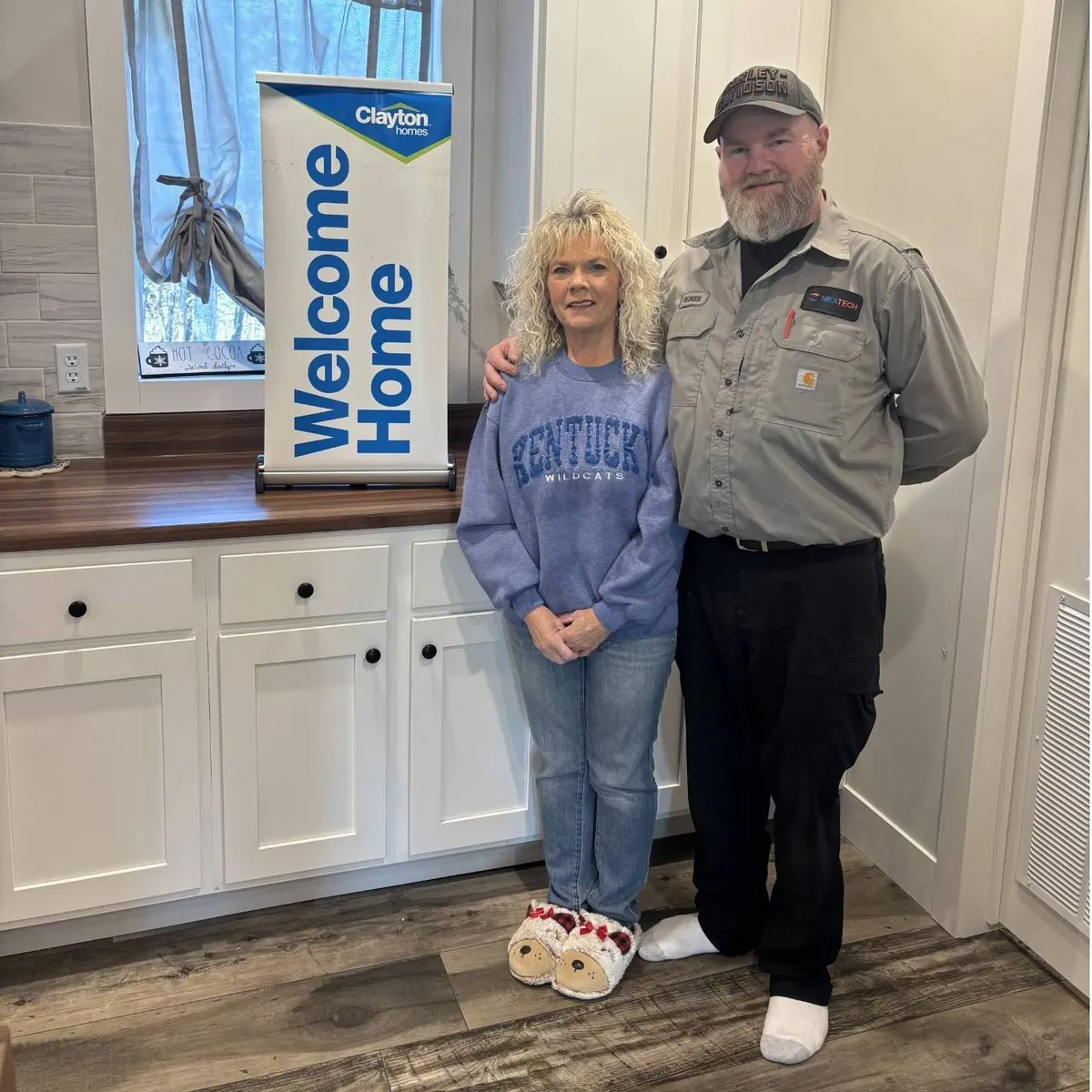 FREDRICK D. welcome home image