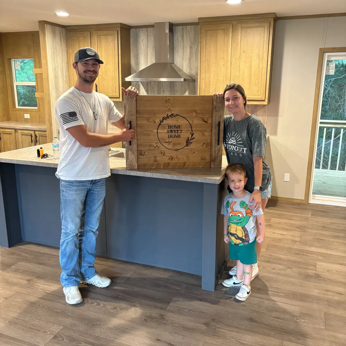 Caleb M. welcome home image