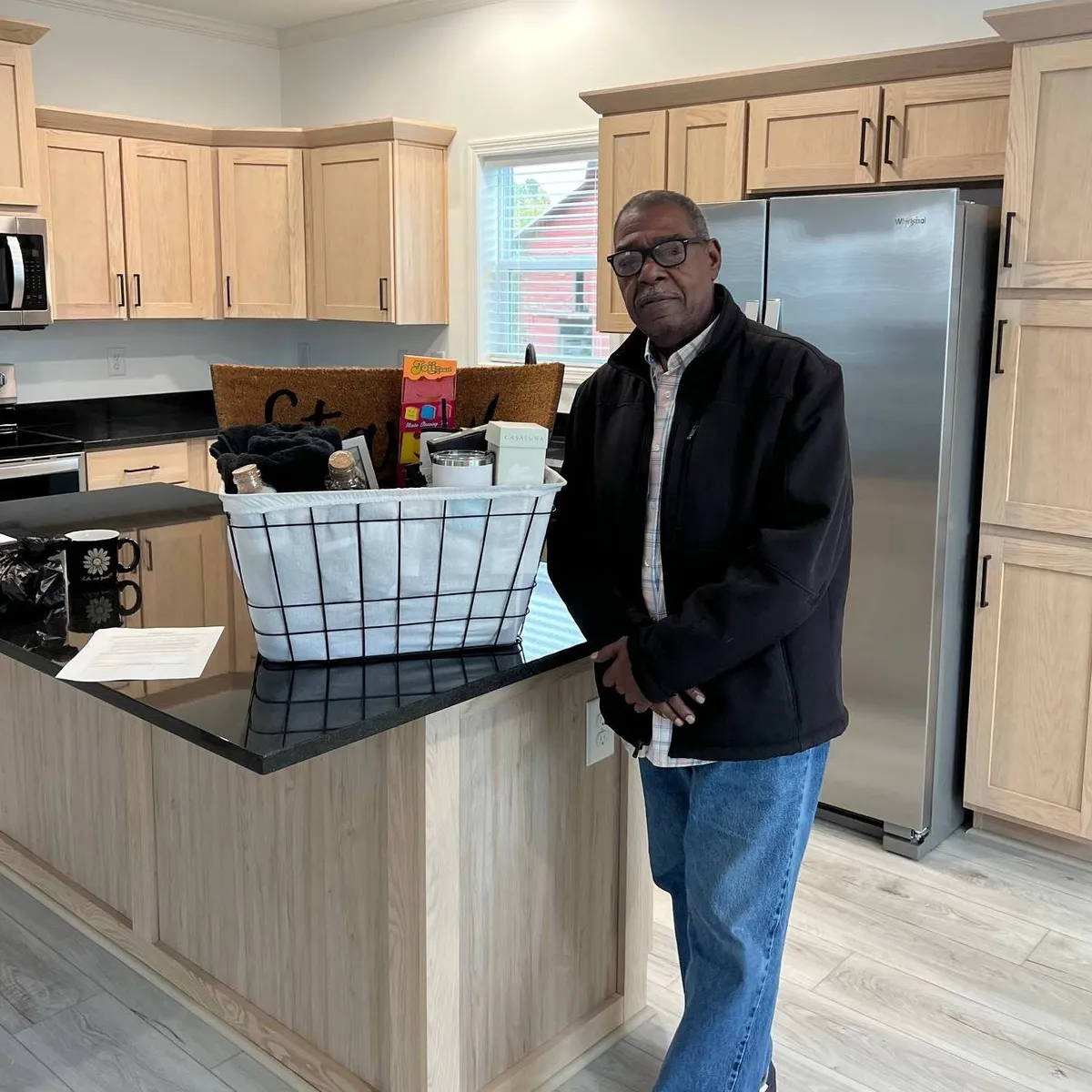 RONALD T. welcome home image