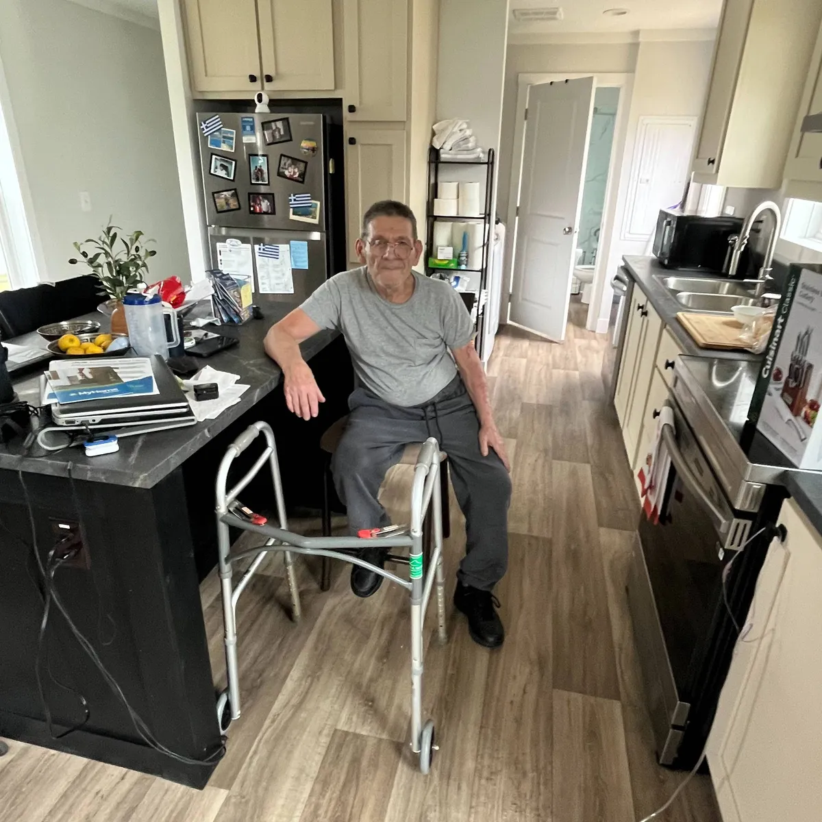 GEORGE L. welcome home image