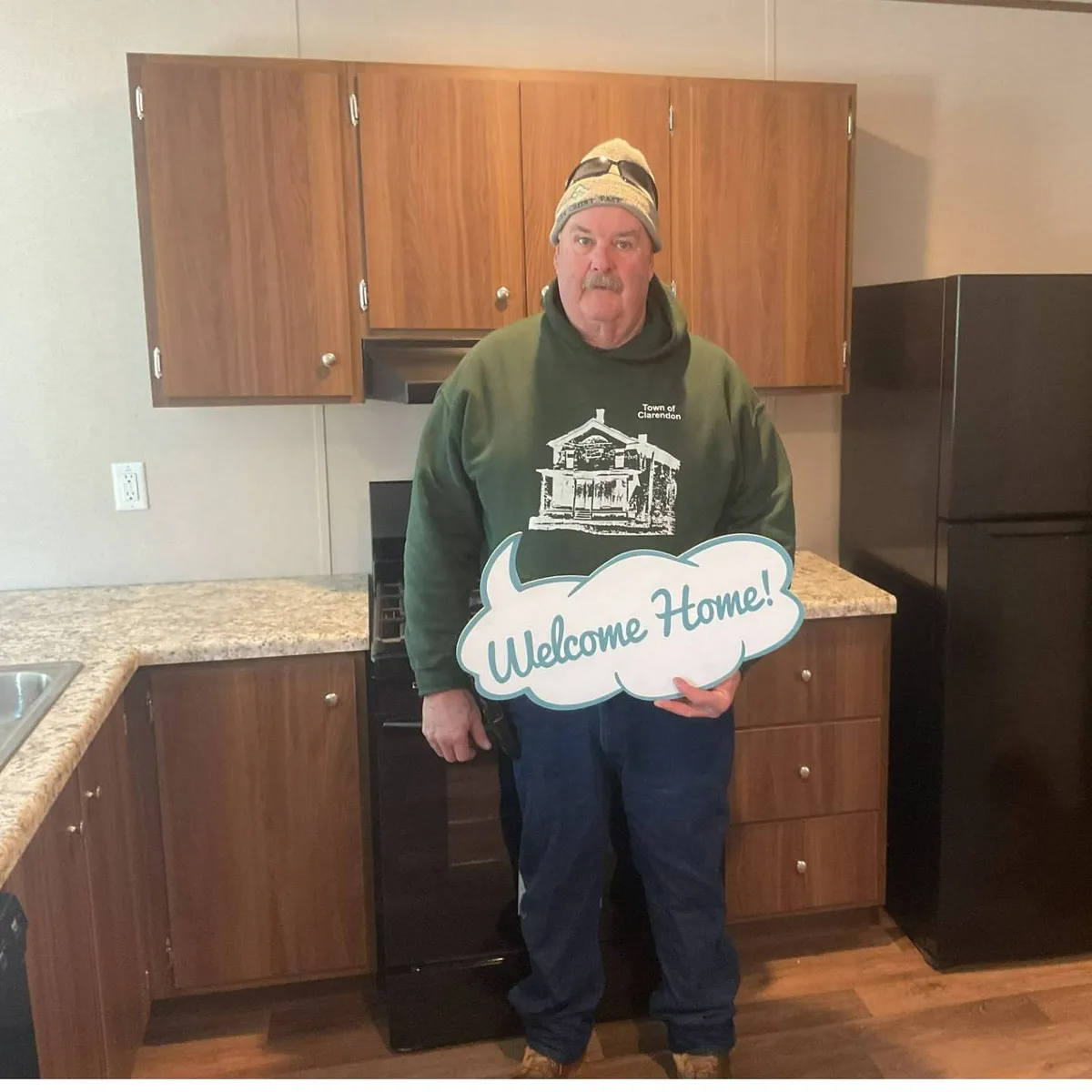 BRUCE H. welcome home image