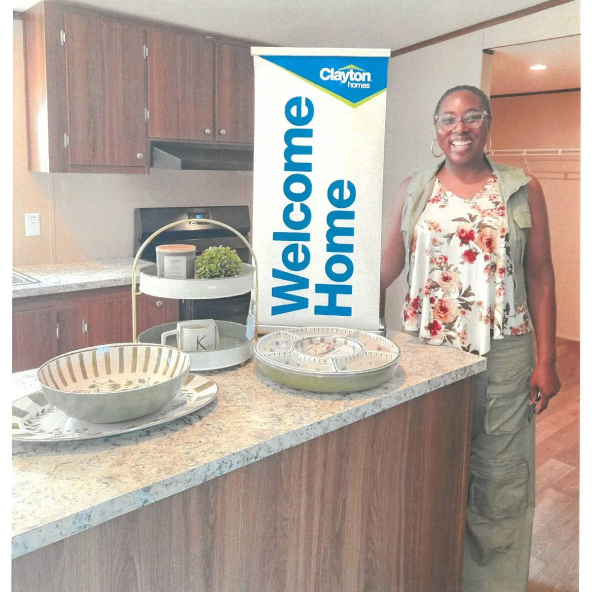 DAMETRIE K. welcome home image