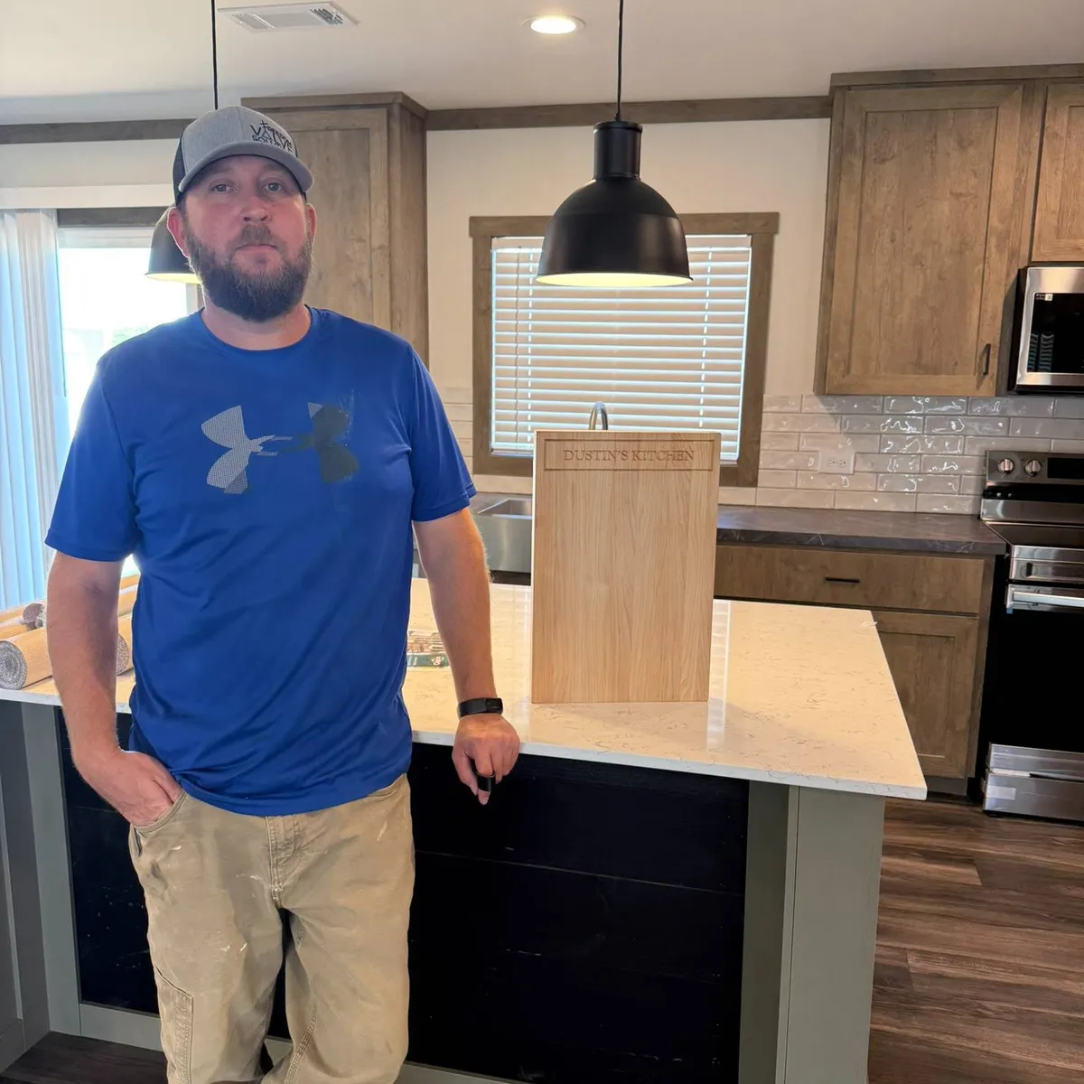 DUSTIN P. welcome home image