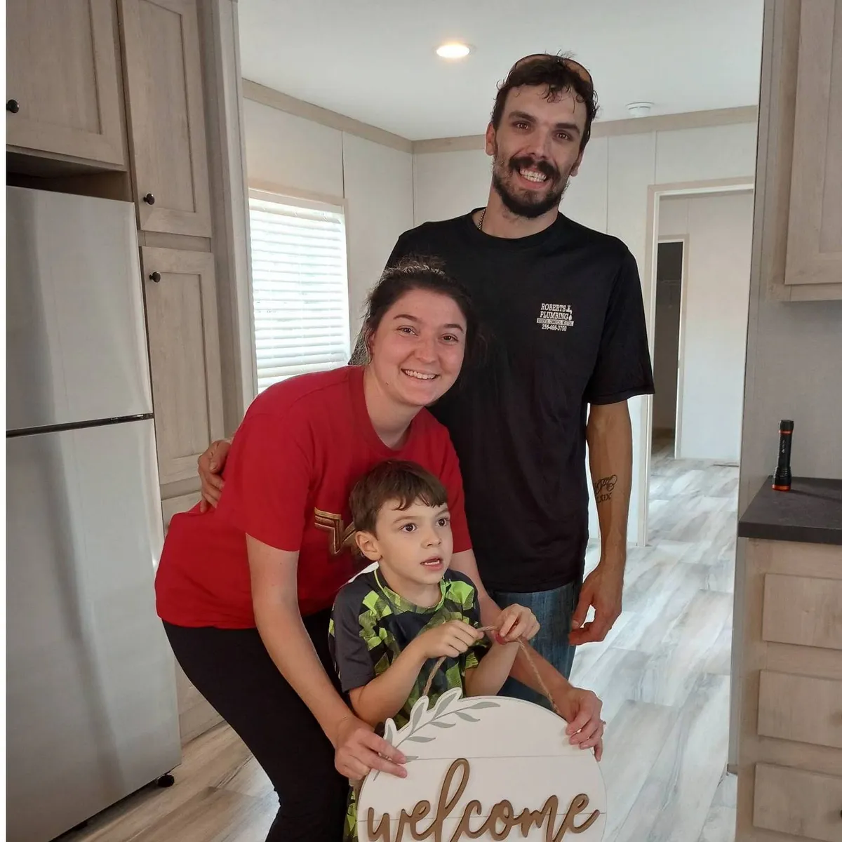 ASHLEY M. welcome home image