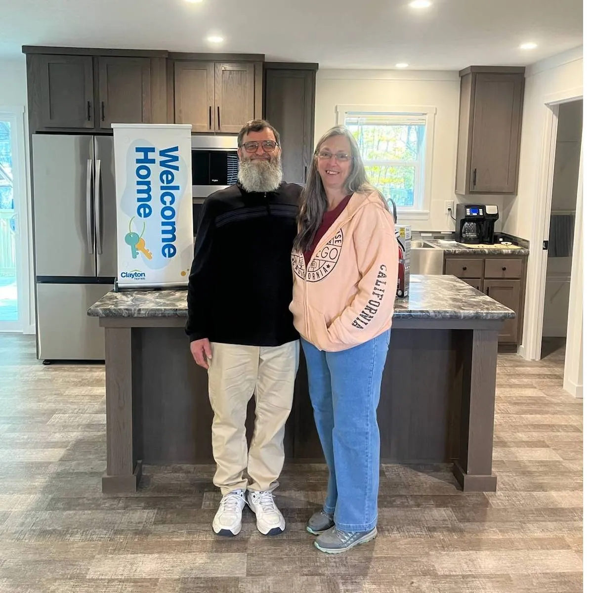 BERNARD D. welcome home image