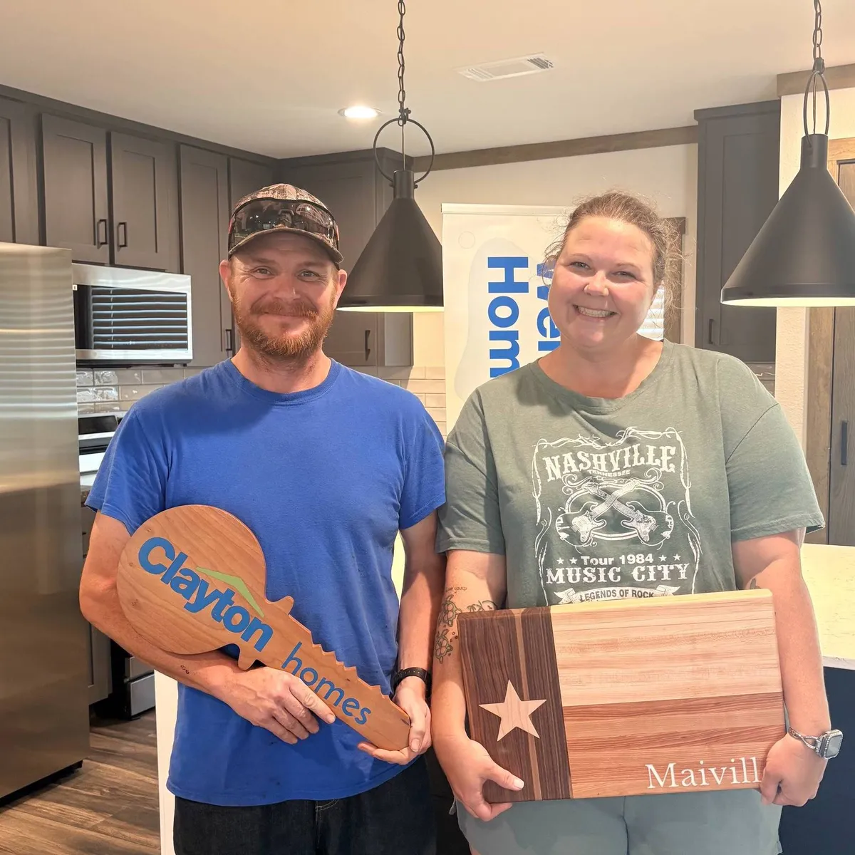 JUSTIN M. welcome home image