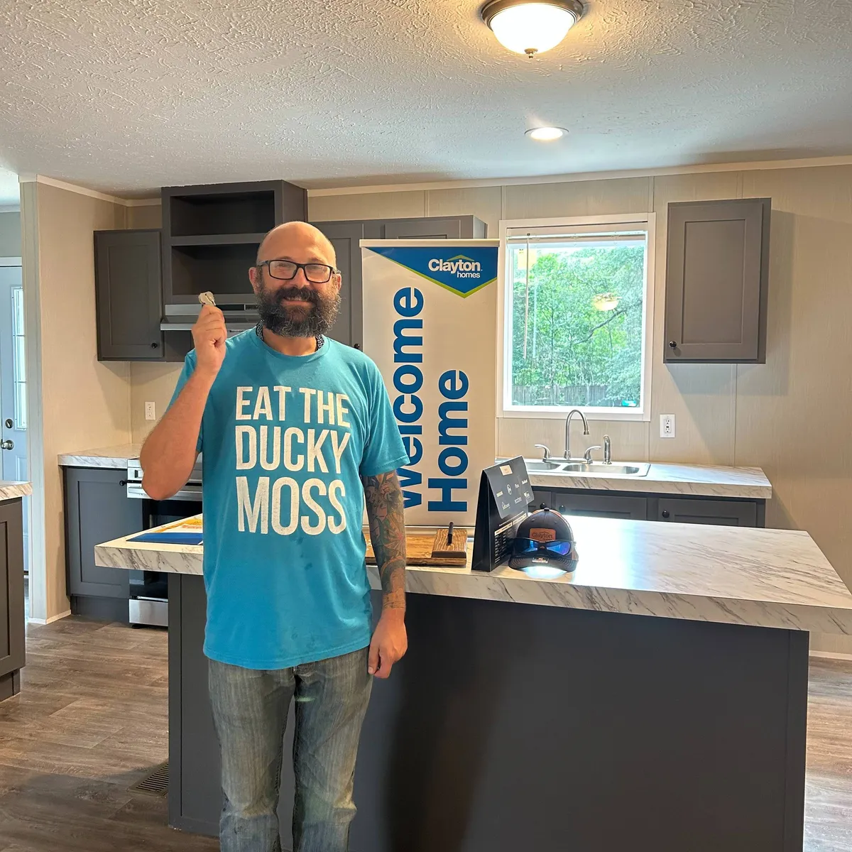 NATHANIEL C. welcome home image
