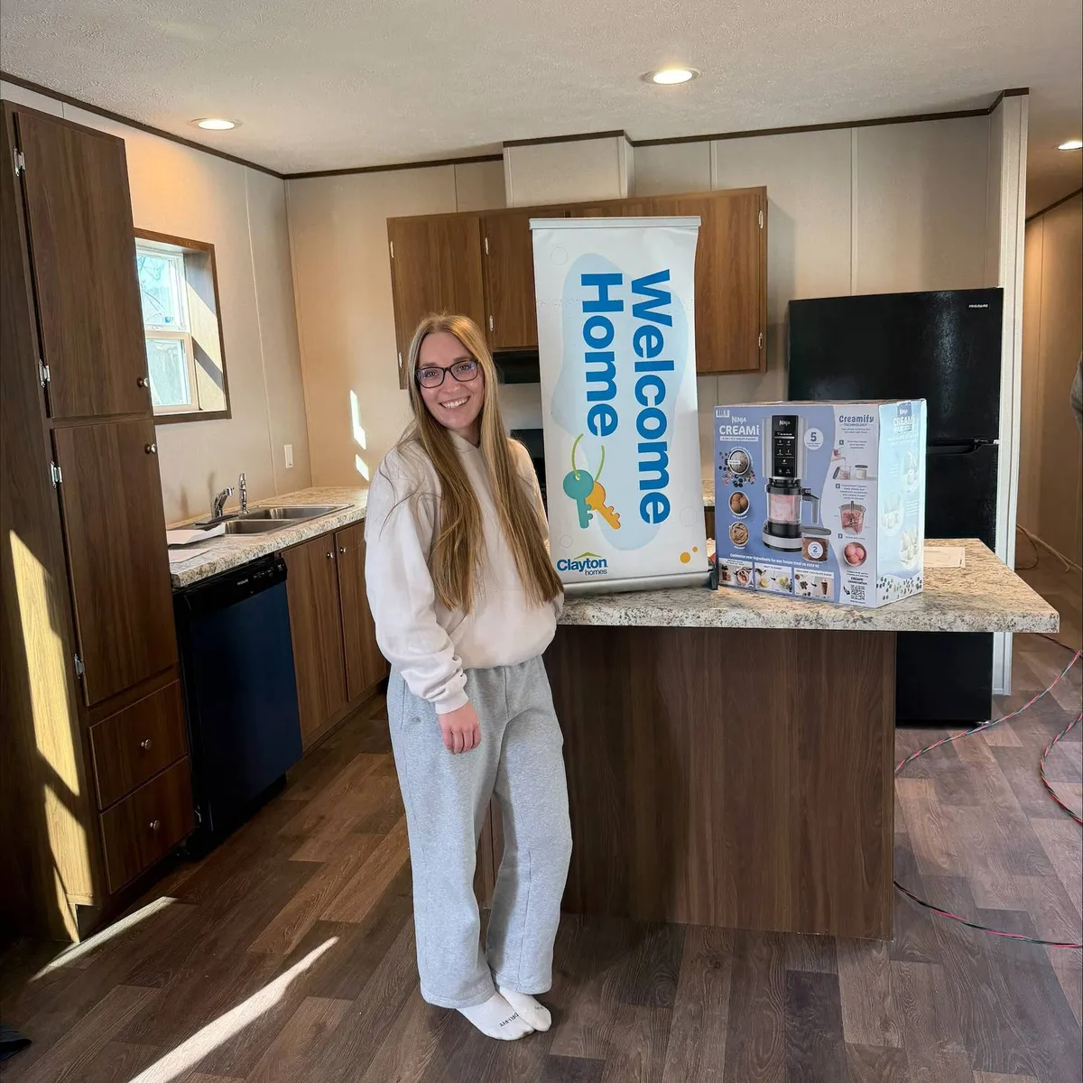 Kaylin A. welcome home image