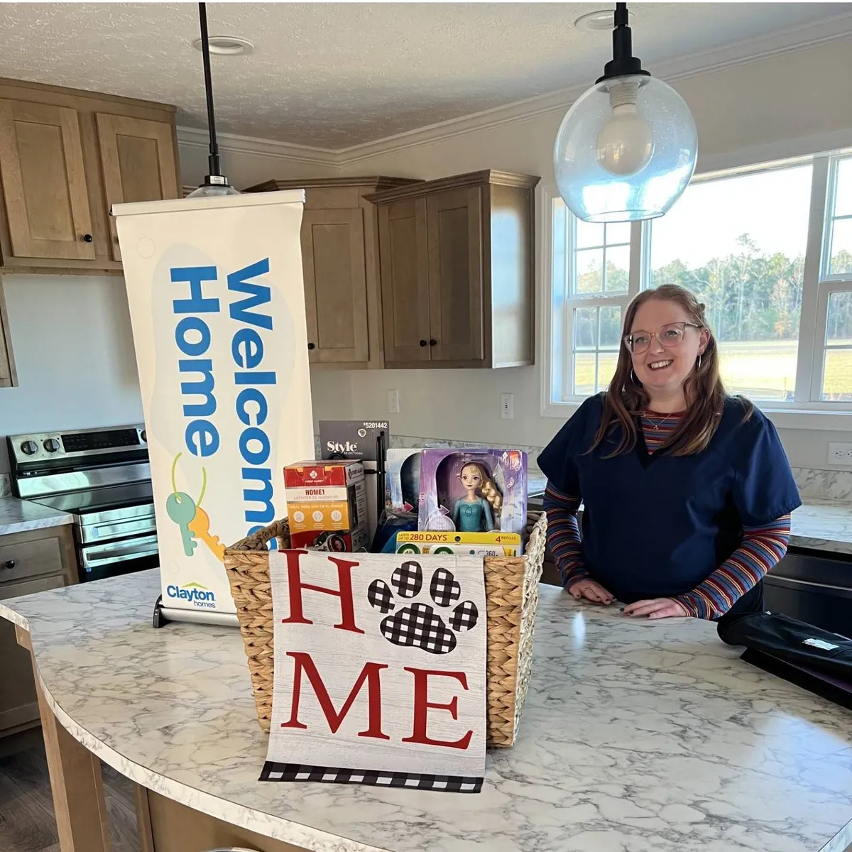 Brenna Marie M. welcome home image