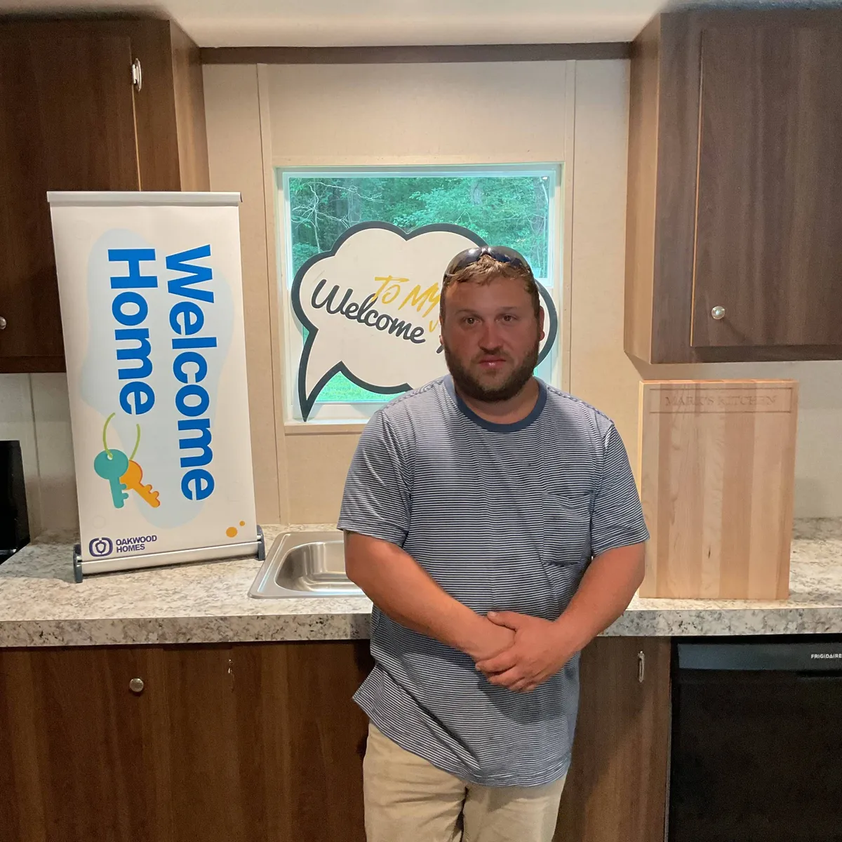 Quentin B. welcome home image