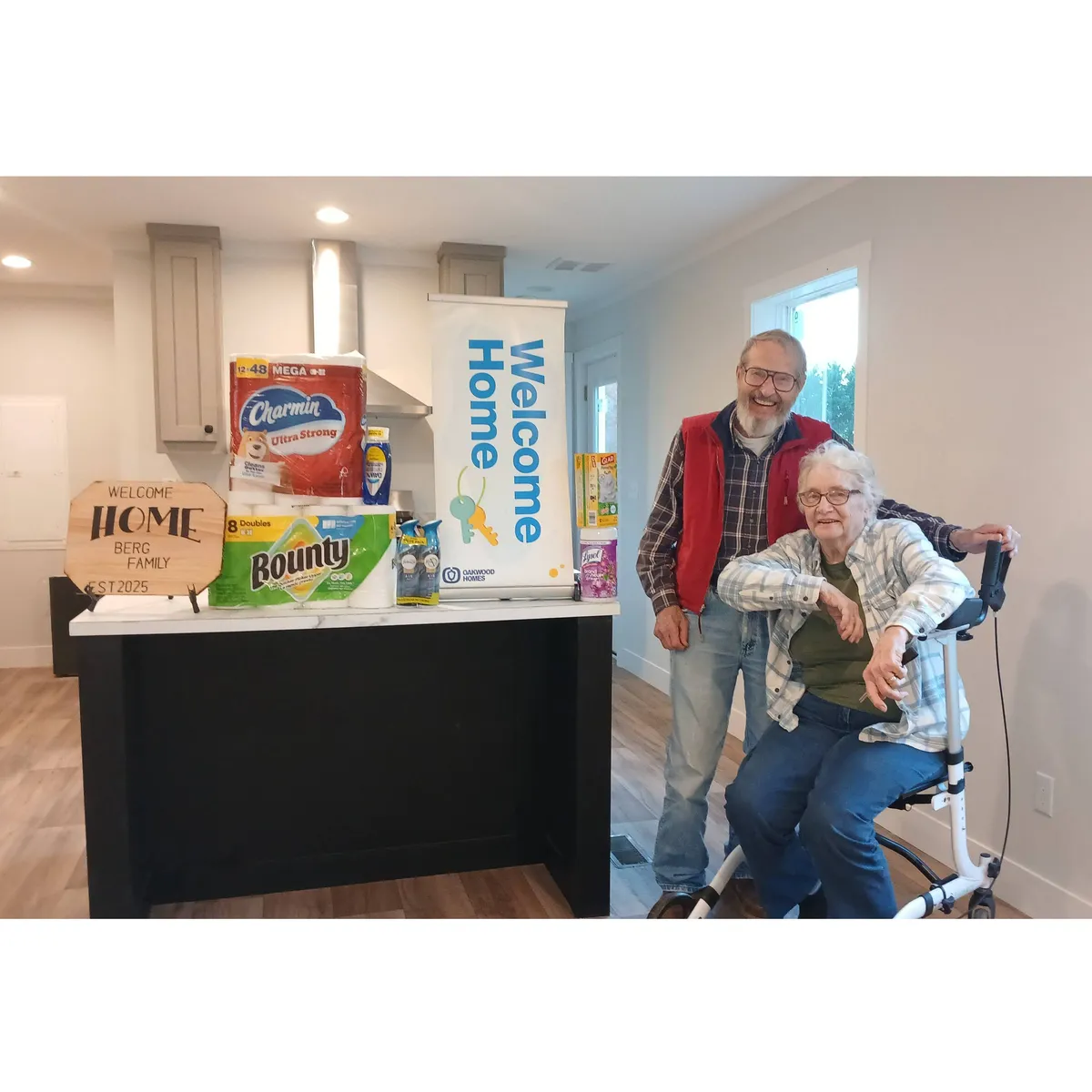 Sharon Lee B. welcome home image