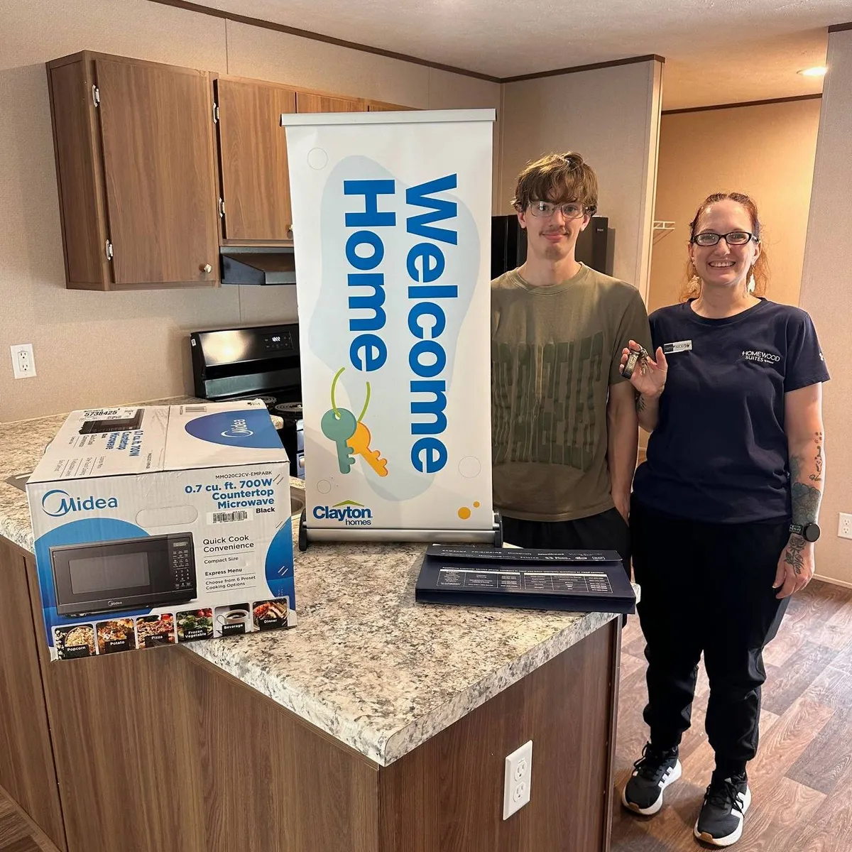 LEANN C. welcome home image