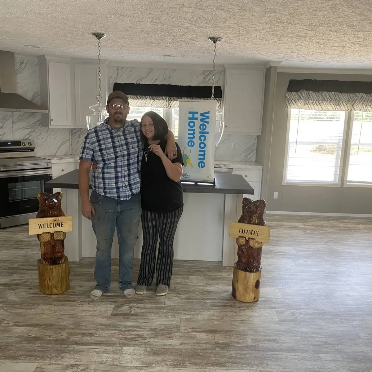GLENNA B. welcome home image