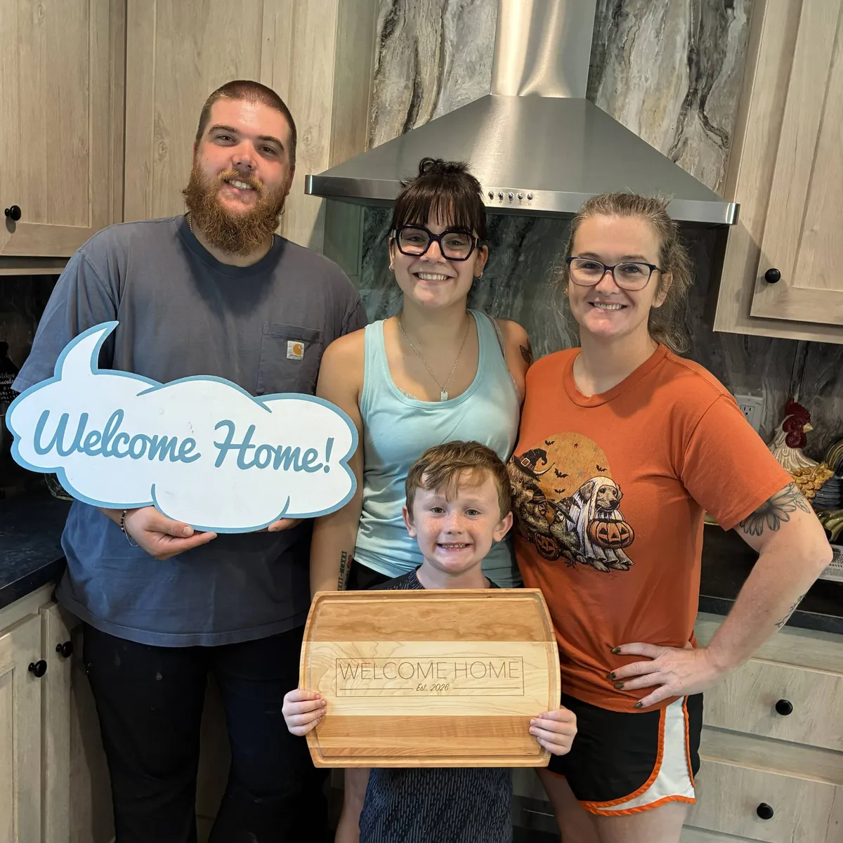 BRYSON S. welcome home image