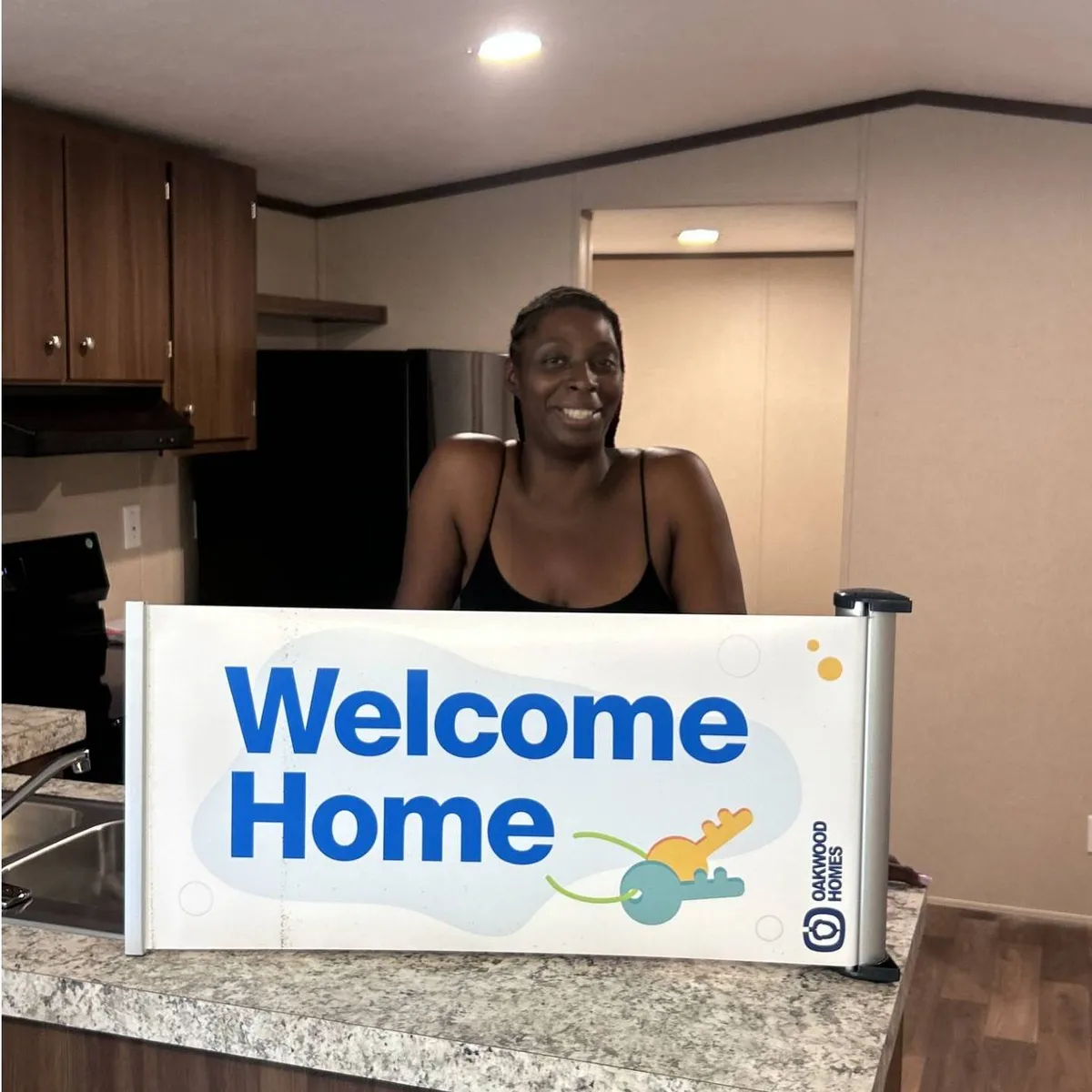 Katrina B. welcome home image