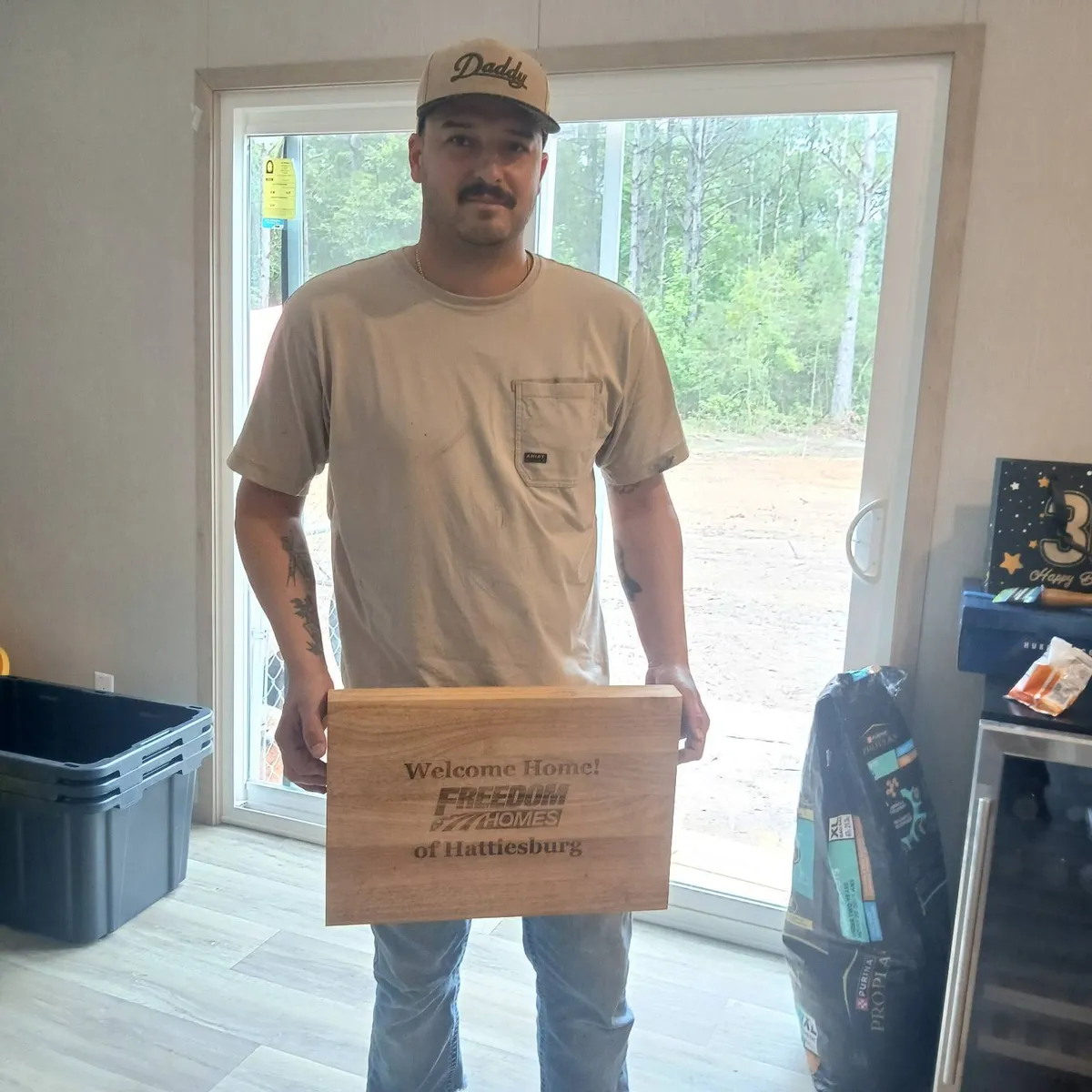 ANDREW D. welcome home image