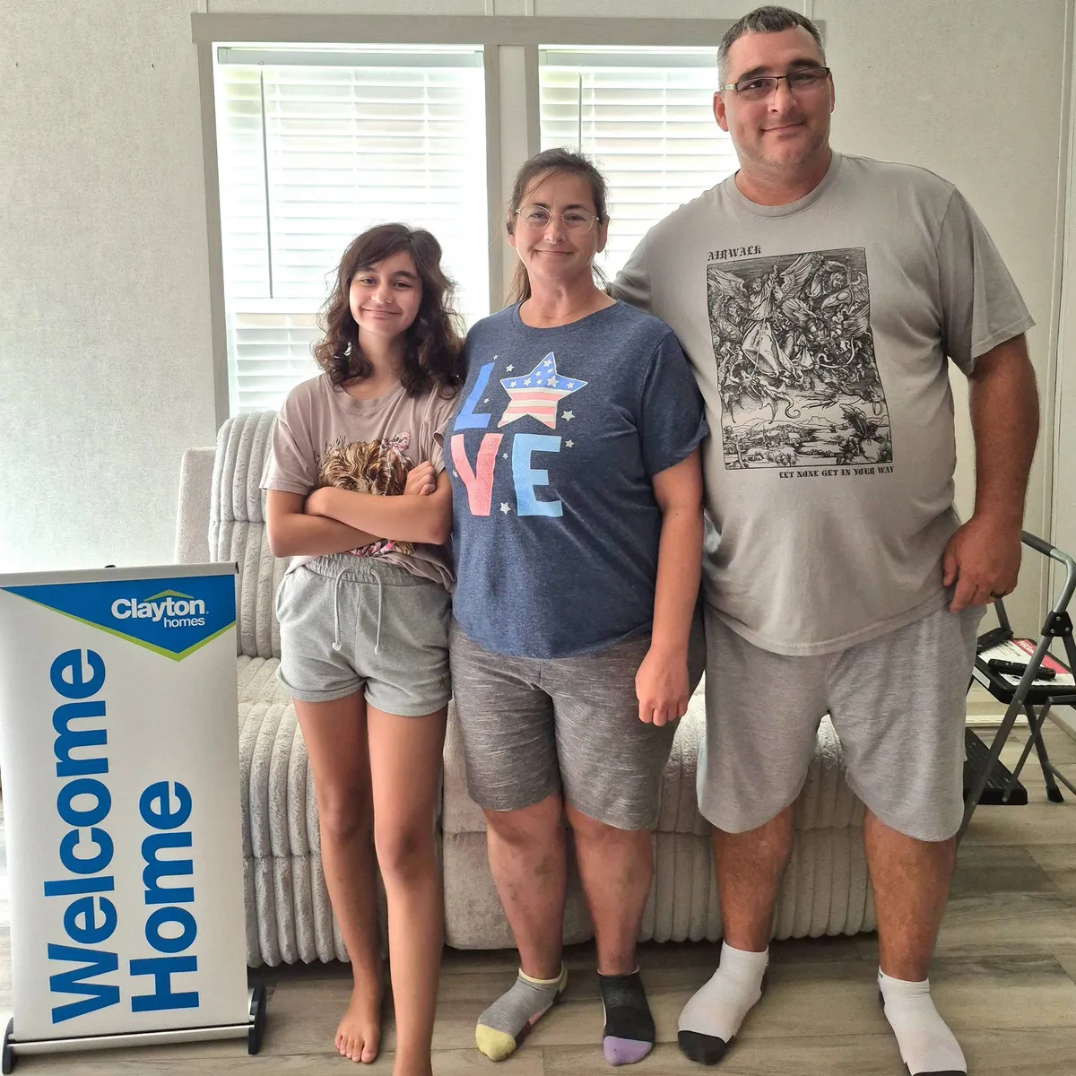 MICHAEL M. welcome home image