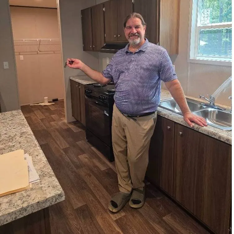 Kenneth B. welcome home image