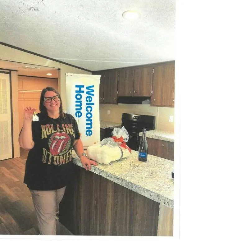 CHARLES O. welcome home image