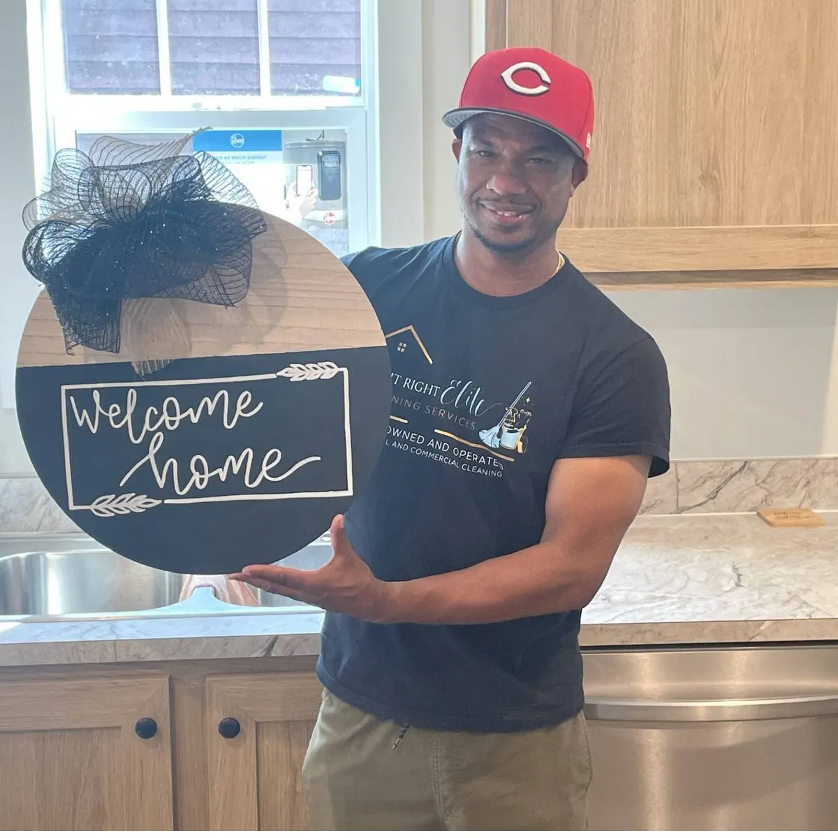 OMAR B. welcome home image