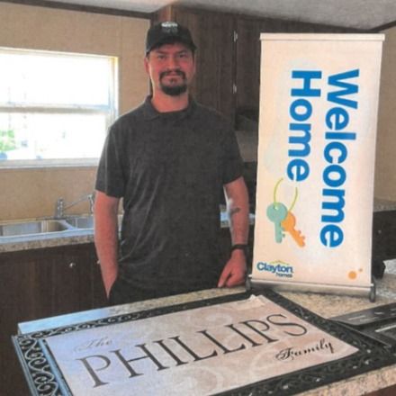 GEORGE P. welcome home image