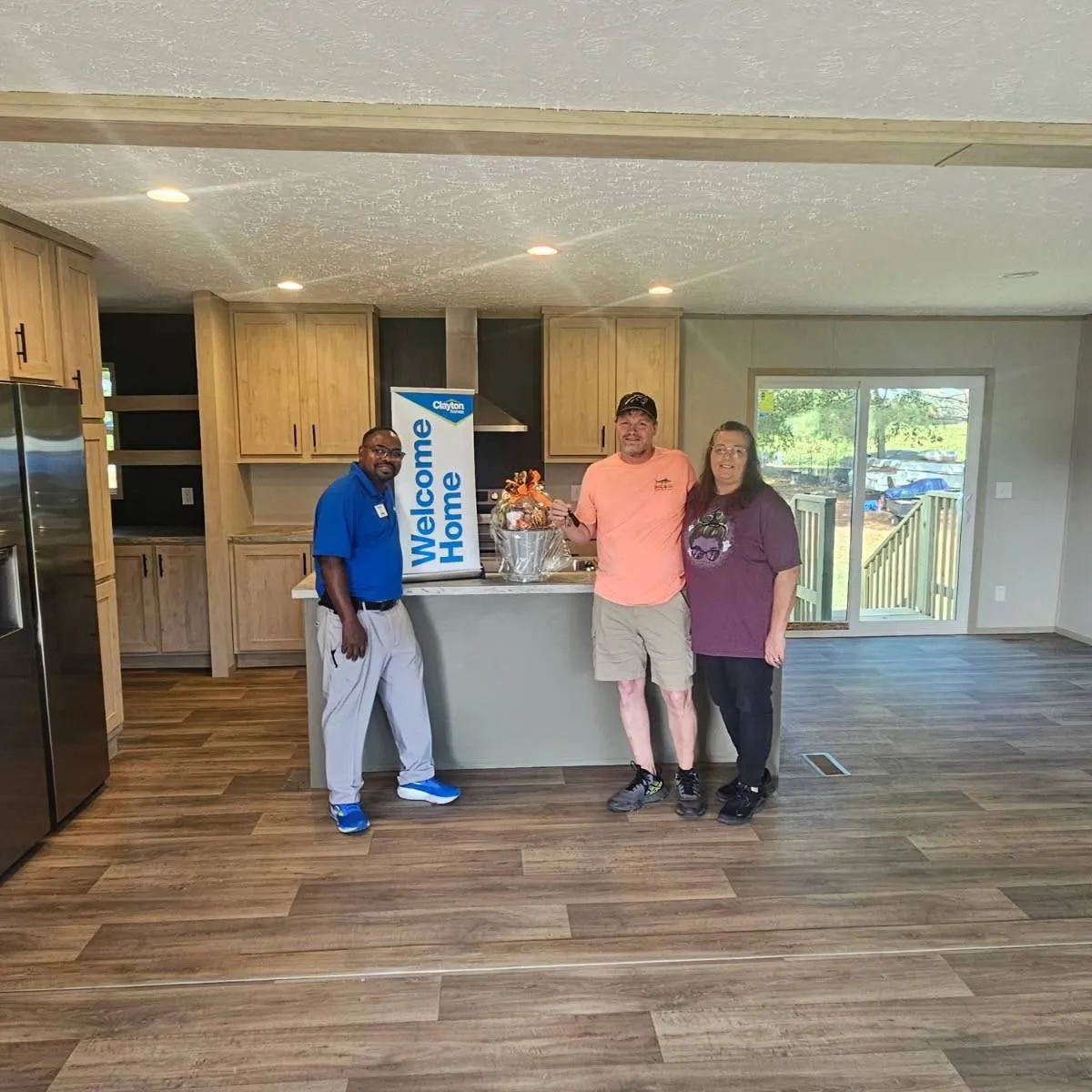 JAMES O. welcome home image