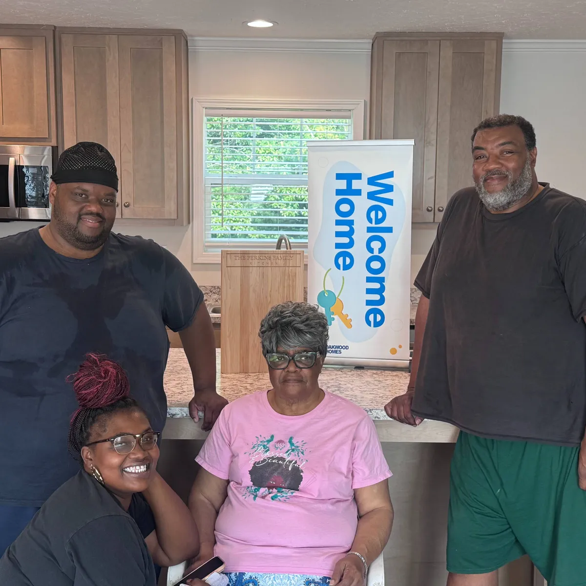 Margery P. welcome home image