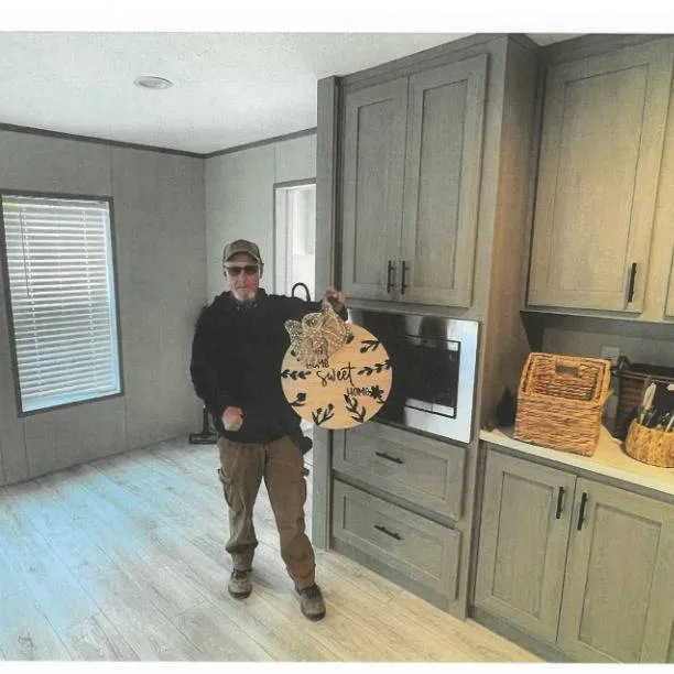 JAMES H. welcome home image