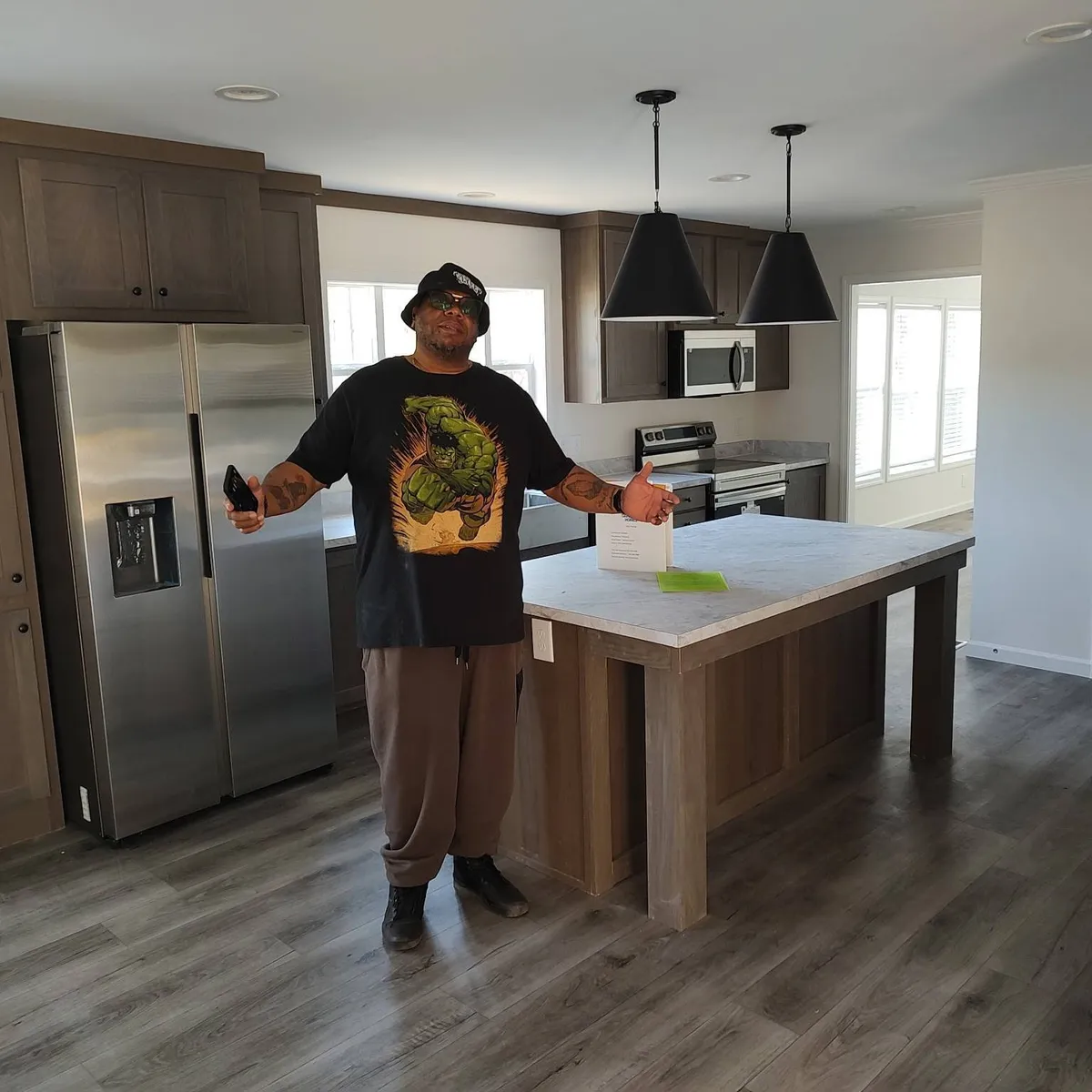 KENNETH E. welcome home image