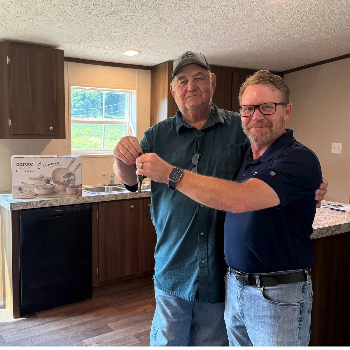 LARRY M. welcome home image