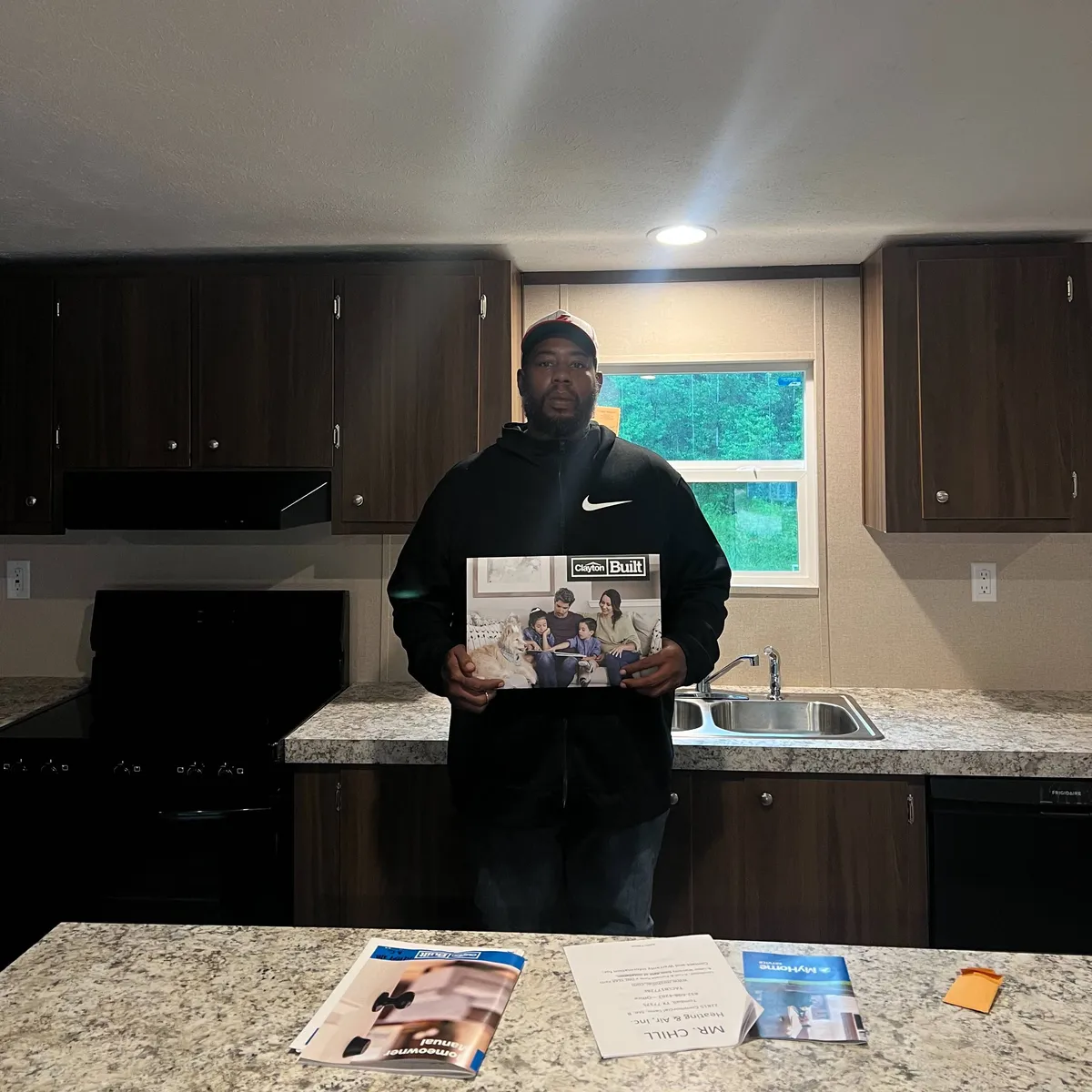 JUSTIN F. welcome home image