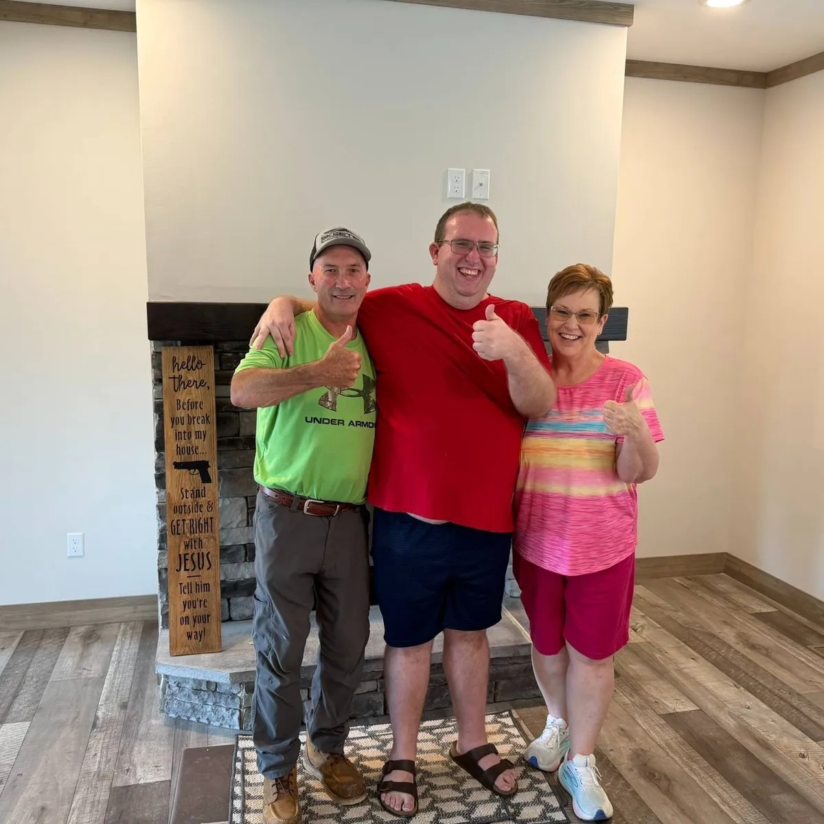 TIMOTHY P. welcome home image