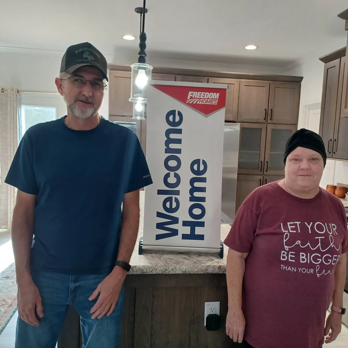 TIMOTHY J. welcome home image