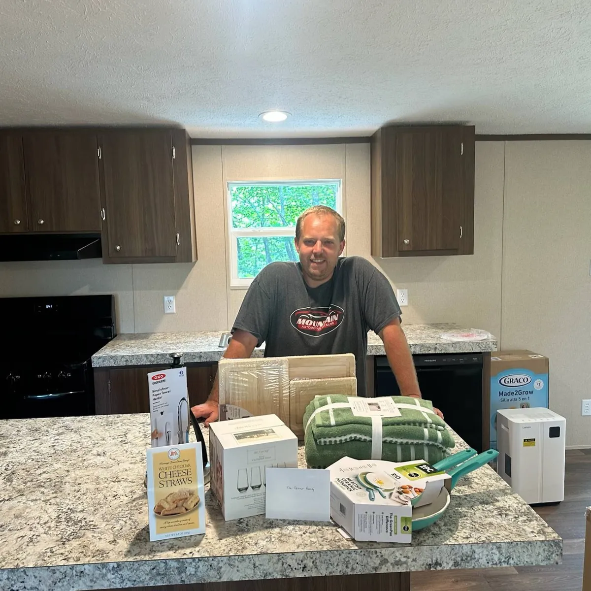 Joseph P. welcome home image